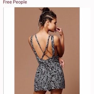 Free People Delfonic Flirty Romper